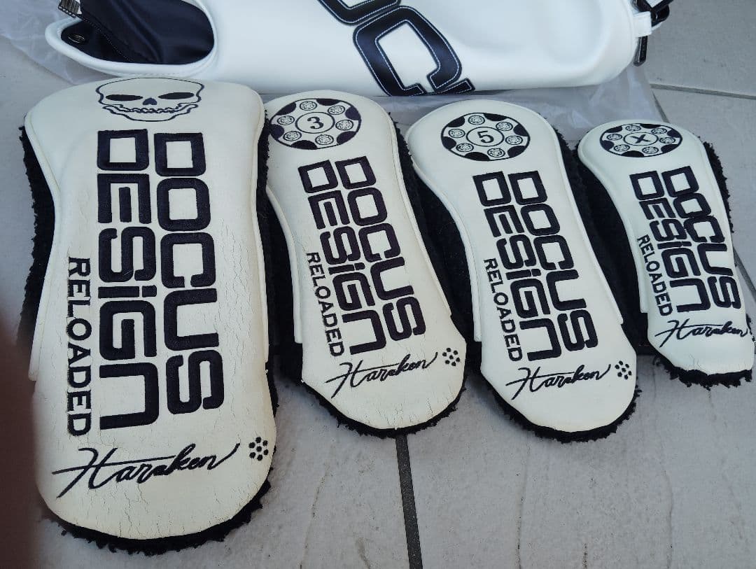 DOCUS DESIGN RELOADED ゴルフバッグ&ヘッドカバーセット