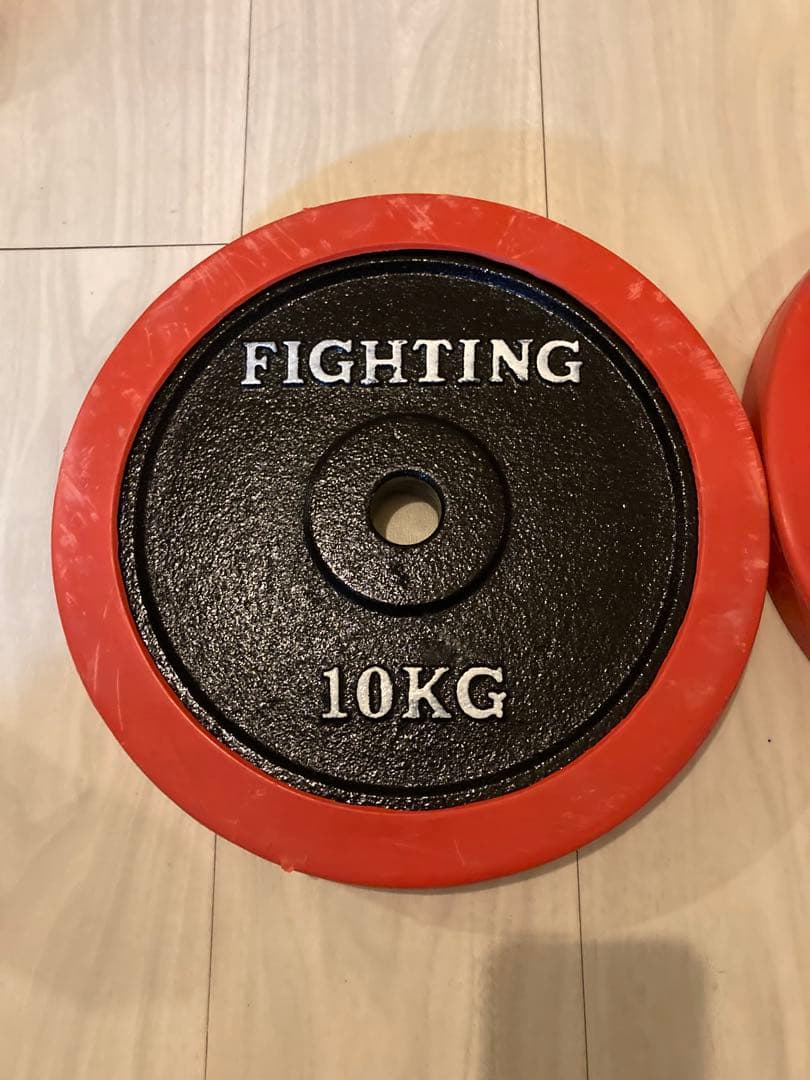 ファイティングロード　10キロプレート　2枚セット