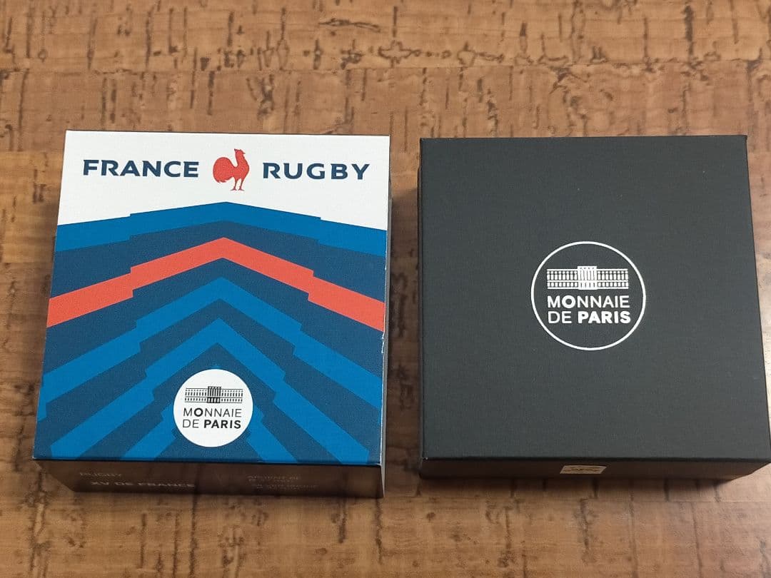 ♥♥。「フランス2023年 ラクビーワールドカップ10ユーロ記念銀貨 」。