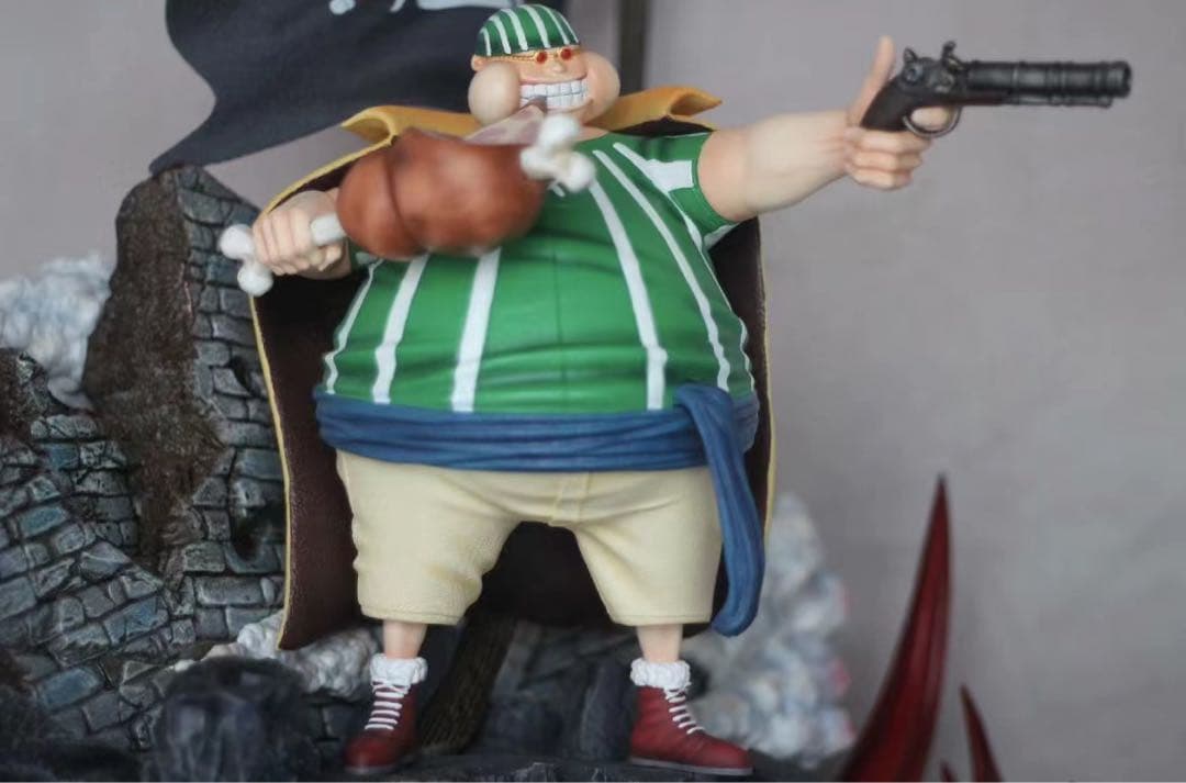 ワンピース 赤髪 シャンクス ガレージキット ガレキ スタチュー①⑥