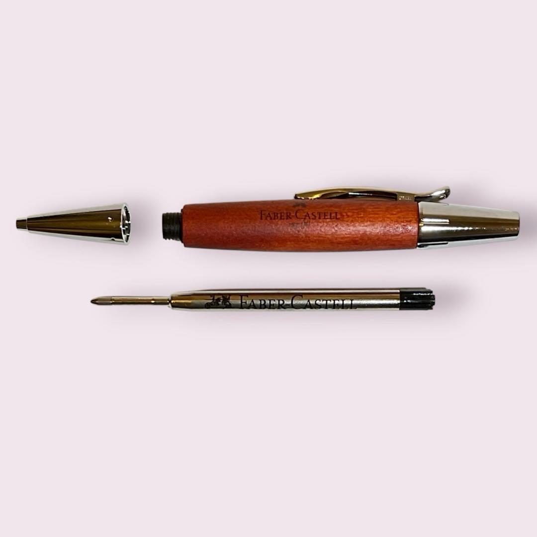 新品　ドイツ　ファーバーカステル　ボールペン　148382　梨の木　黒インク