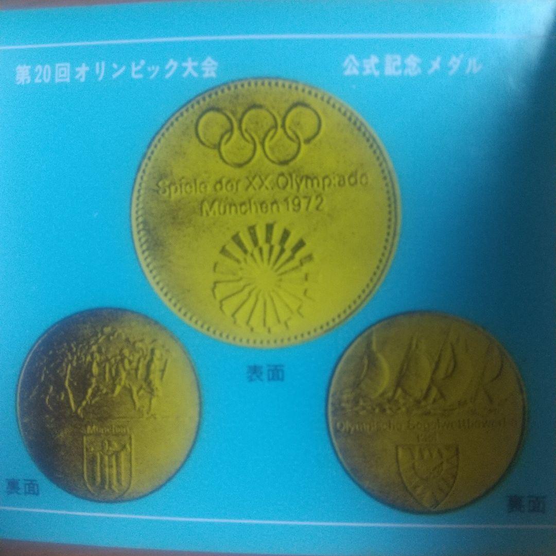 J*^様 純銀製 1972年 ミュンヘンオリンピック 記念メダル