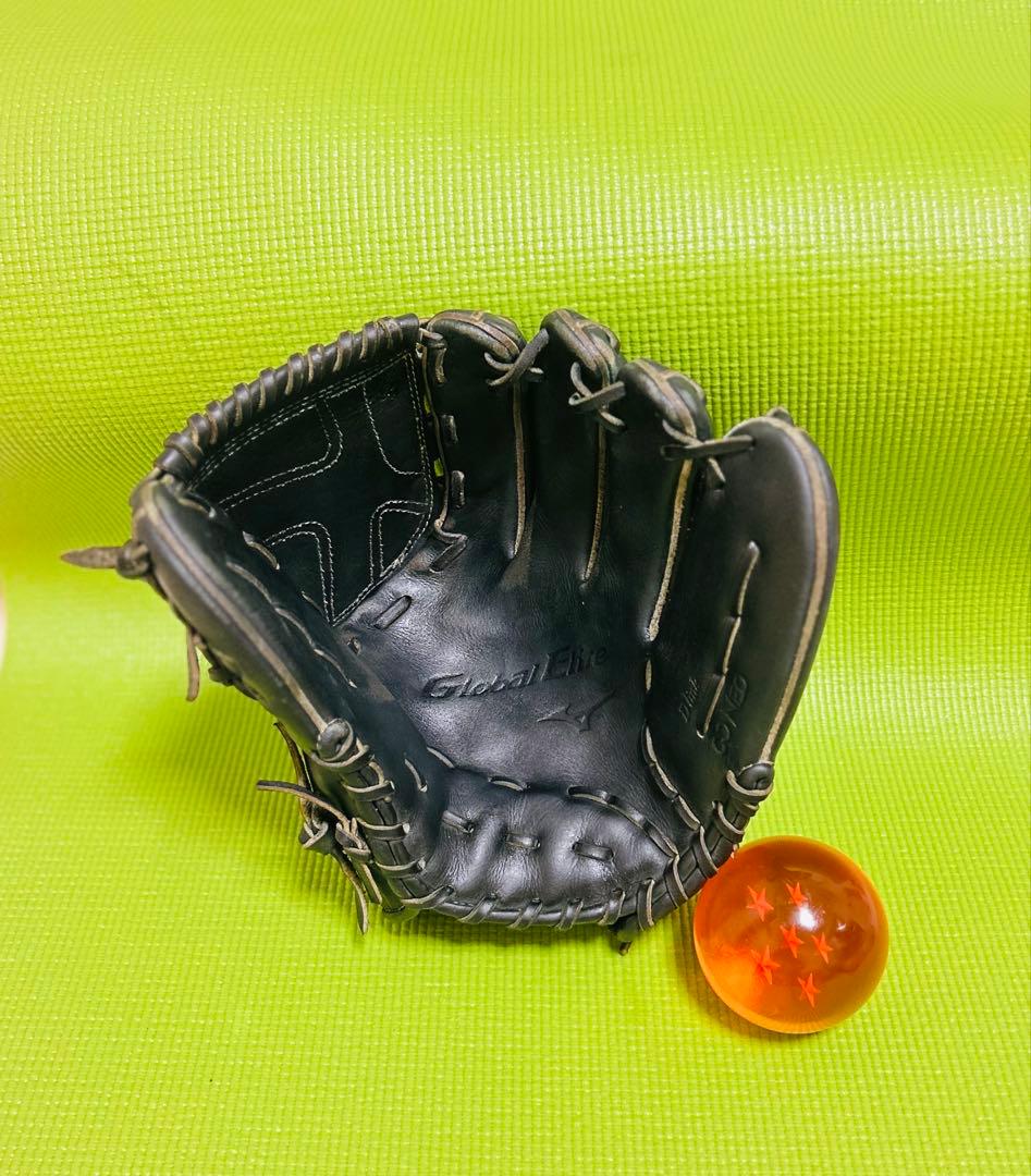 硬式　投手用　グローバルエリート　グローブ　グラブ　ミズノプロ　当たり革❗️