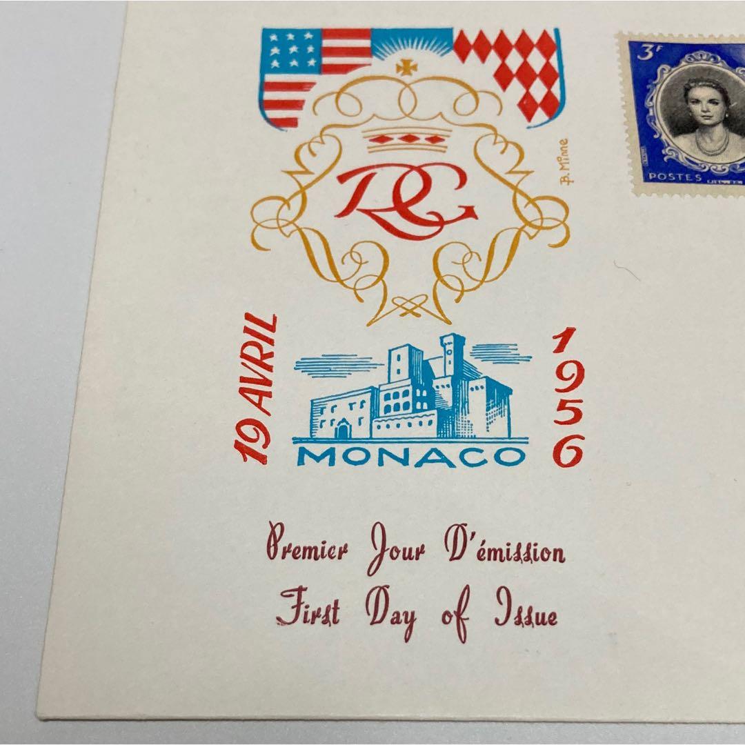 グレースケリー　レーニエ3世　ロイヤルウエディング　結婚記念　招待状　モナコ王国