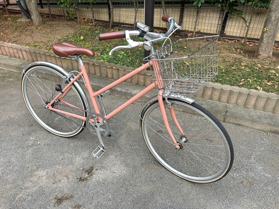 TOKYOBIKE LEGER ベージュレッド 26インチ sサイズ