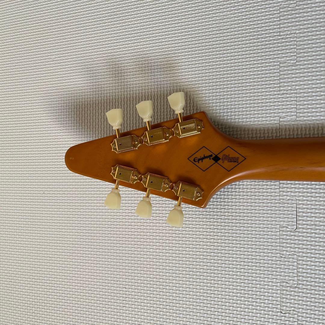ギター Epiphone IGC 1958 Korina Flying V