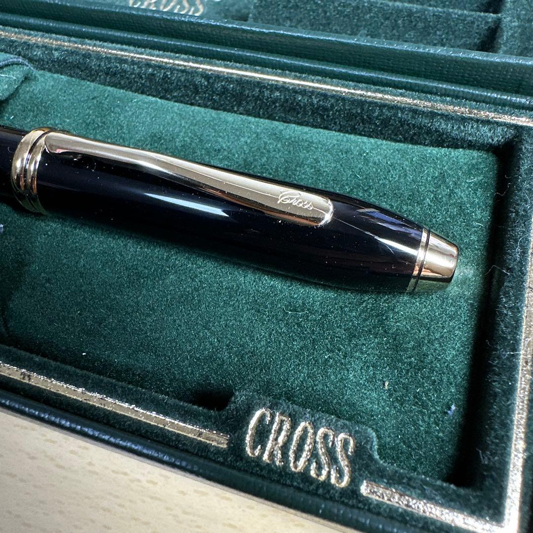 廃盤　CROSS タウンゼント　万年筆　旧ロゴ　専用ケース付き　クロス