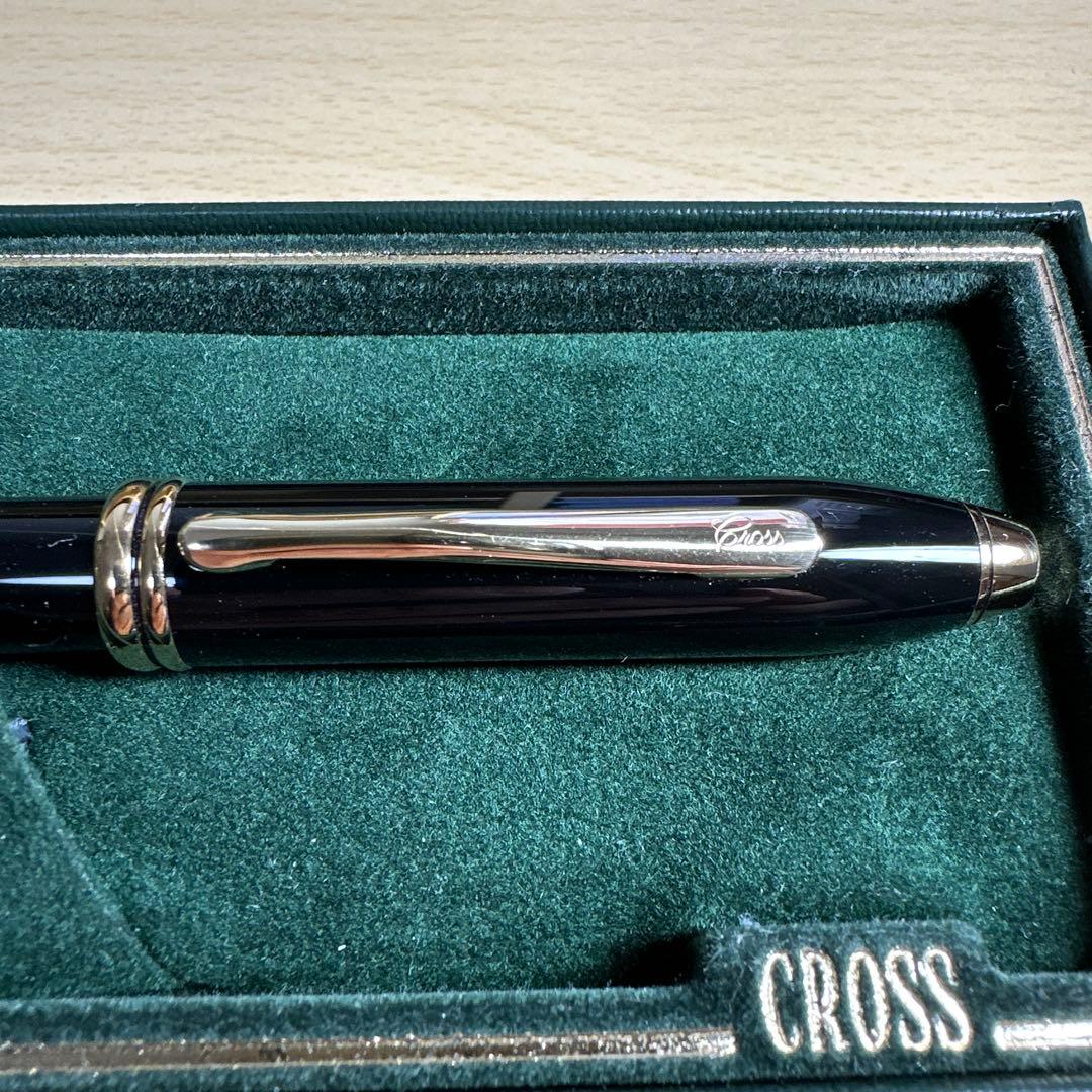 廃盤　CROSS タウンゼント　万年筆　旧ロゴ　専用ケース付き　クロス