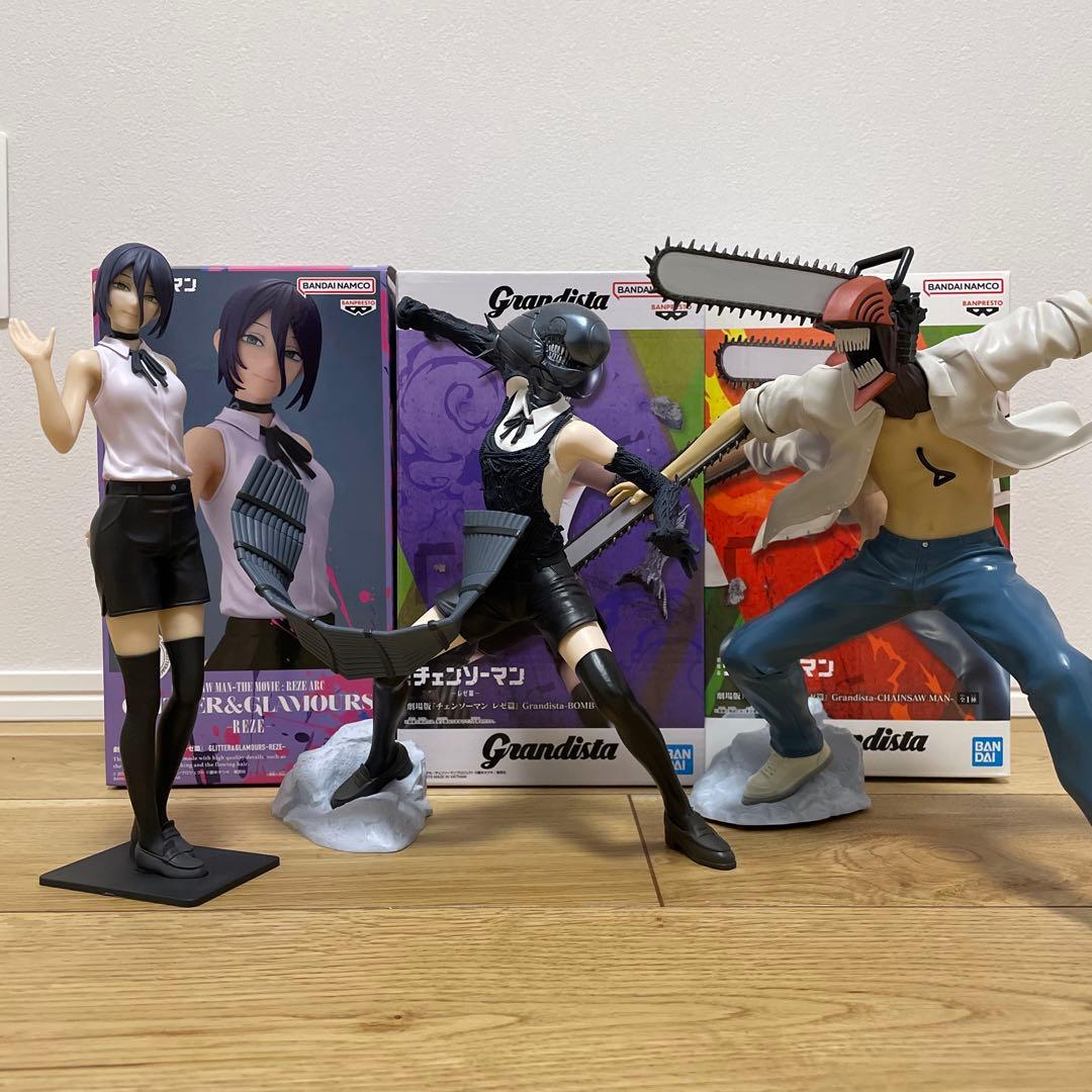 チェンソーマン　レゼ　ボム　フィギュア　3点セット