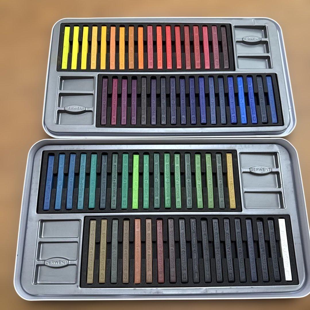 【開封済み、未使用】DERWENT INKTENSE BLOCKS 72色セット