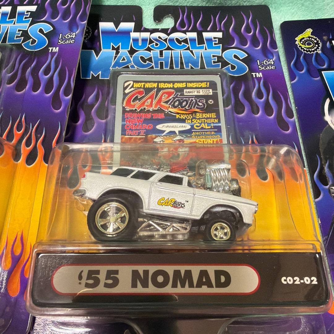 Muscle Machines ミニカー 5点セット