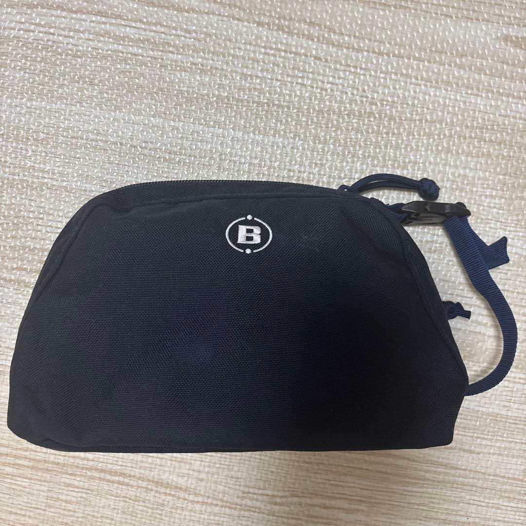 BRIEFING ネイビー ポーチ