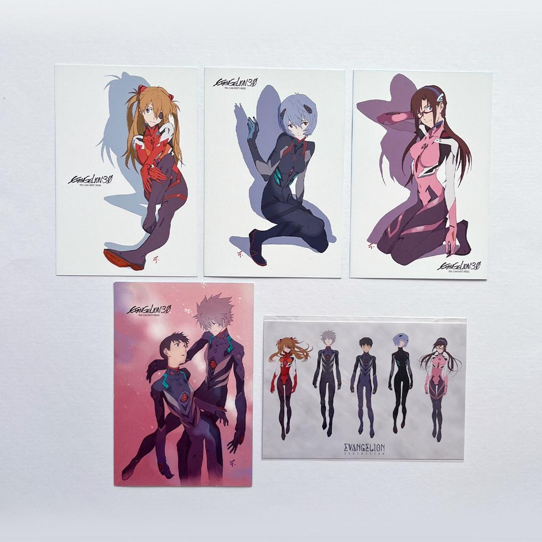 エヴァンゲリオン ポストカード41枚&ポストカード収納ファイル