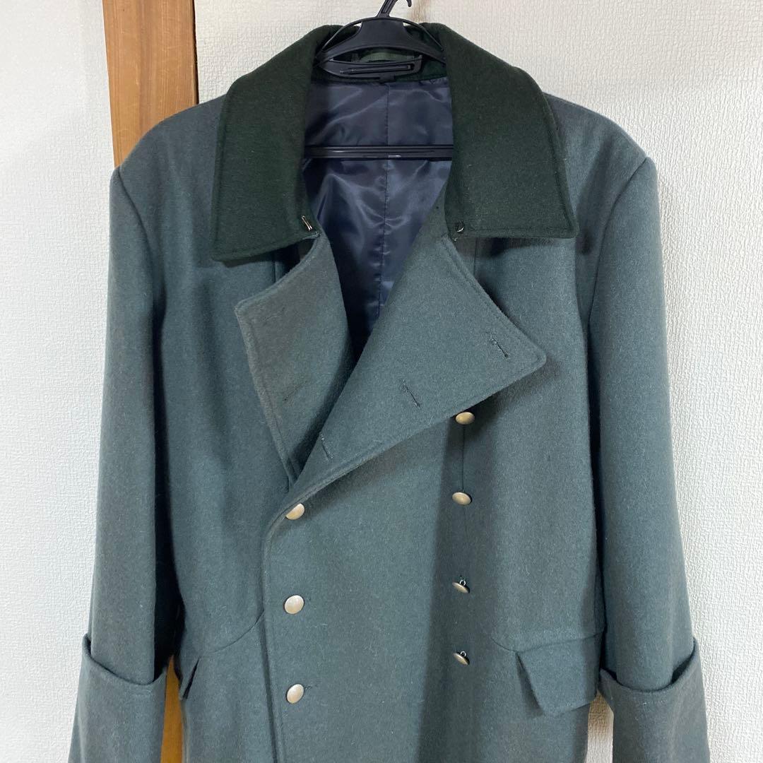 WW2 ドイツ国防軍　将校用ロングコート、ベルト