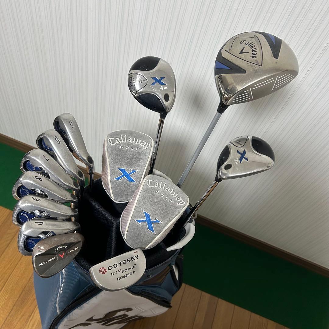 キャロウェイ ウォーバード X18 スリクソン メンズ ゴルフクラブ セット