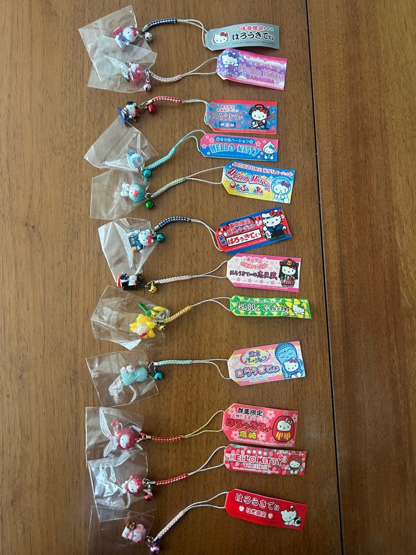 ハローキティ ご当地ストラップセット 30個セット