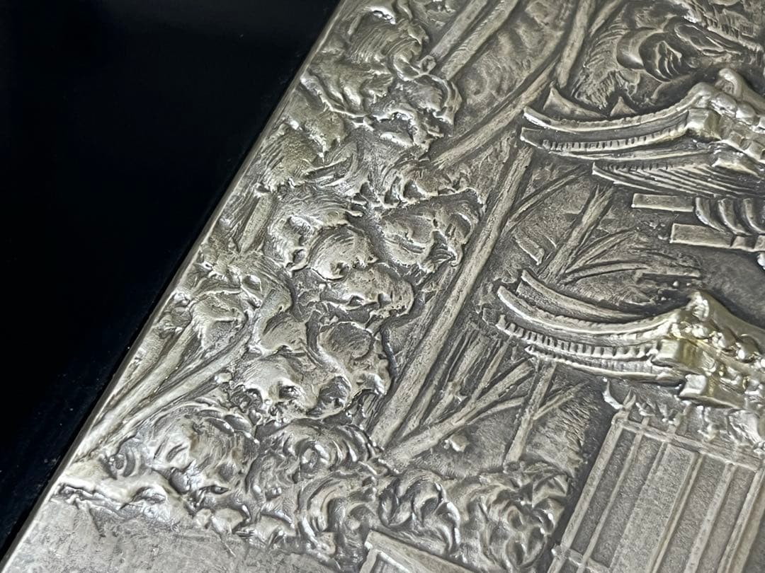 DT697 金工 仏教 六重塔 額飾