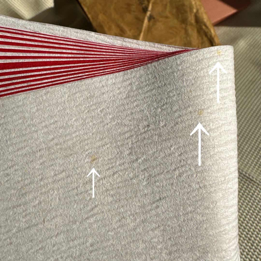 ★ 紙釜敷　紅白　表具師　奥村吉兵衛　★ 茶道具　茶道　釜敷