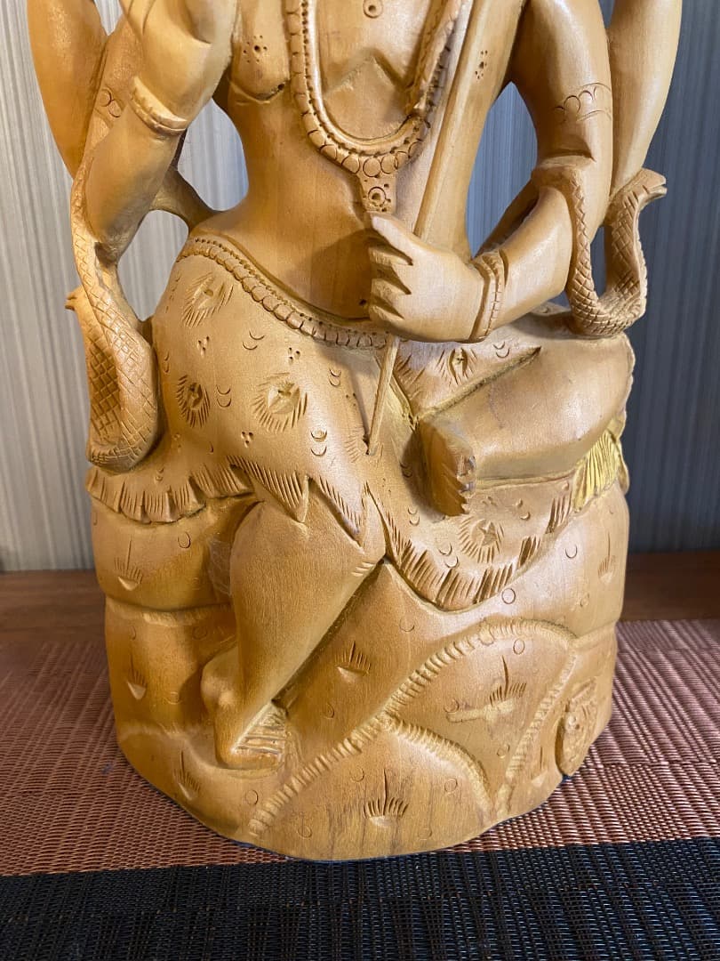 シヴァ神 木像