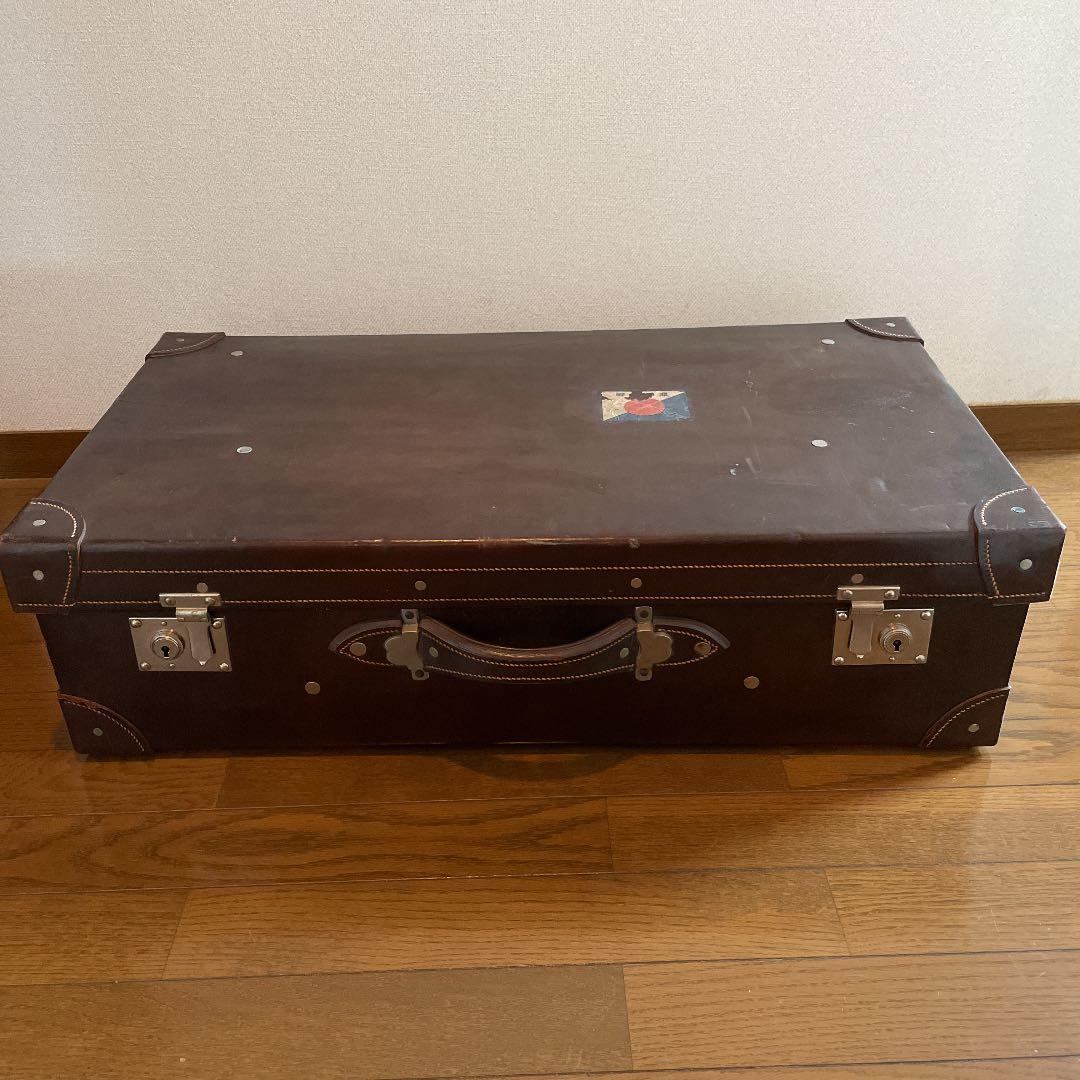 インテリア　オブジェ　鞄　アンティーク　昭和レトロ　ビンテージ品　トランクケース