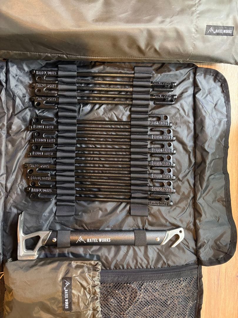 【a-hill】ラーテルワークス　WAL3テント　ヴァル3