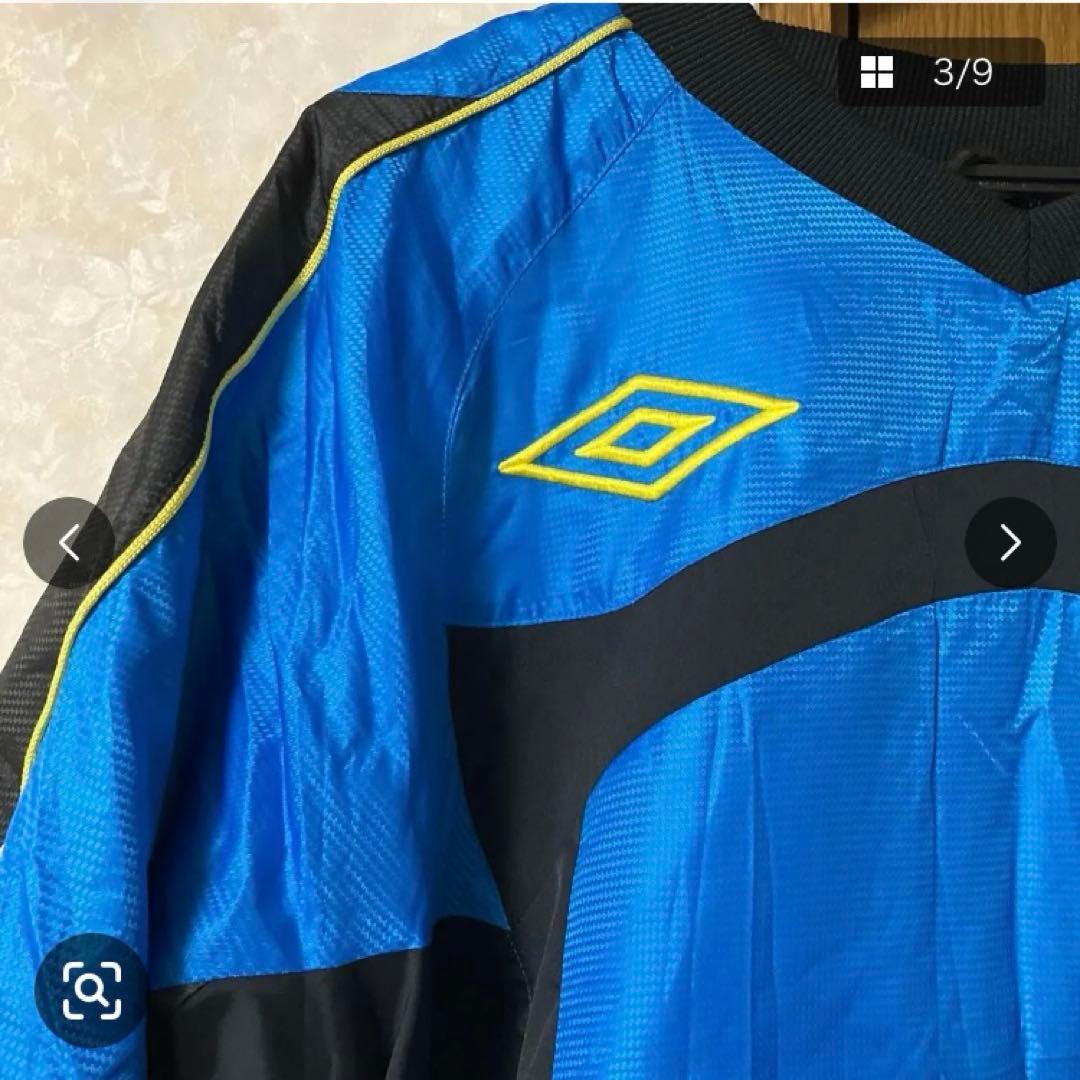 ピステ　サッカー　中綿あり　ブルー　ブラック