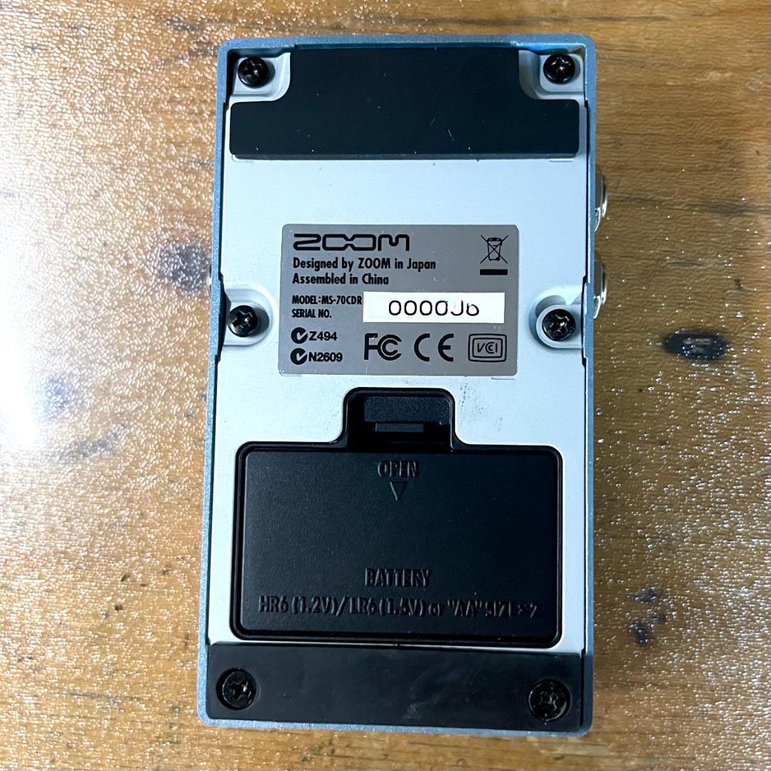 ZOOM MS-70CDR MULTISTOMP 【空間系マルチエフェクター】