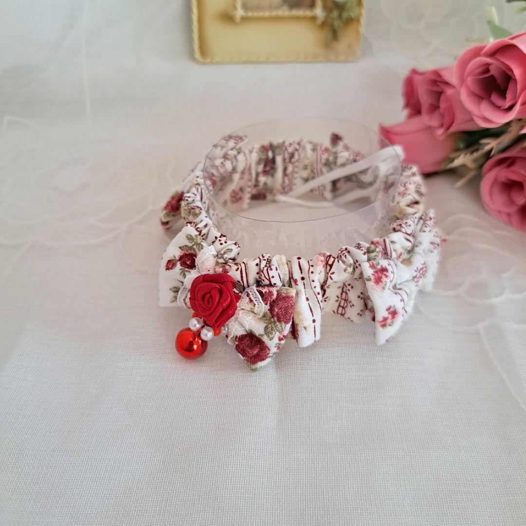 プッチ、短毛シュシュ(パープルローズ)わんちゃん猫ちゃん用