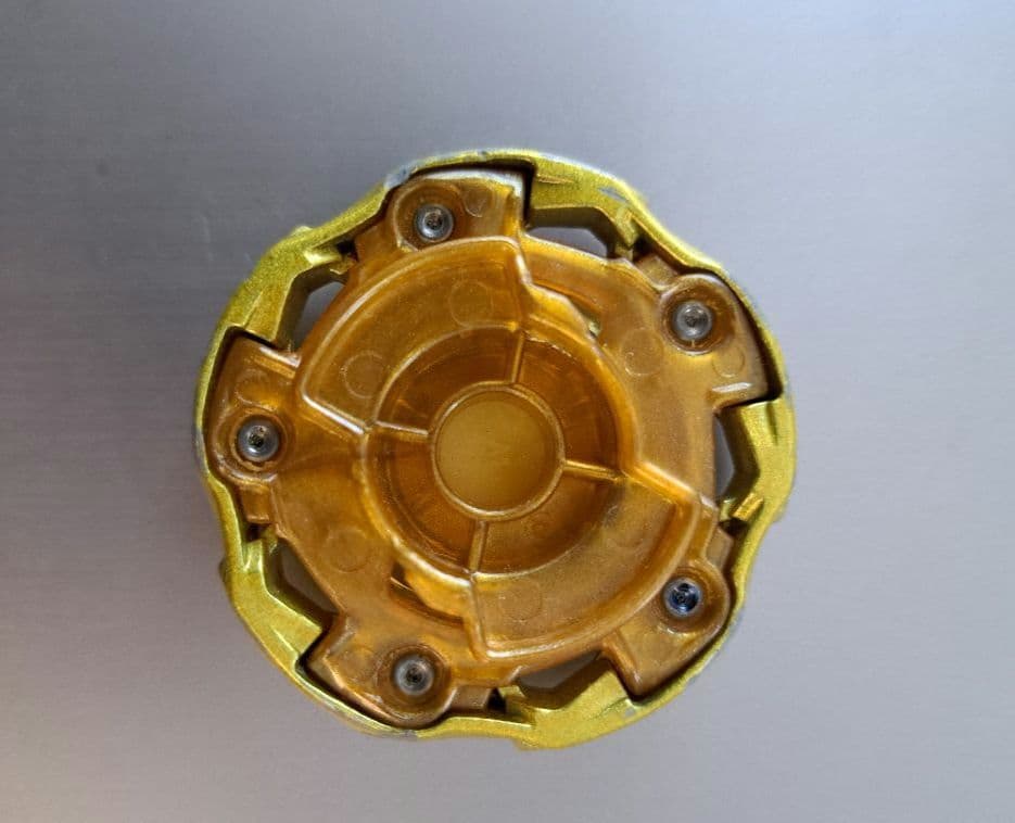 ベイブレードX　ウィザードロッド メタルコート ゴールド　タブルA1個体