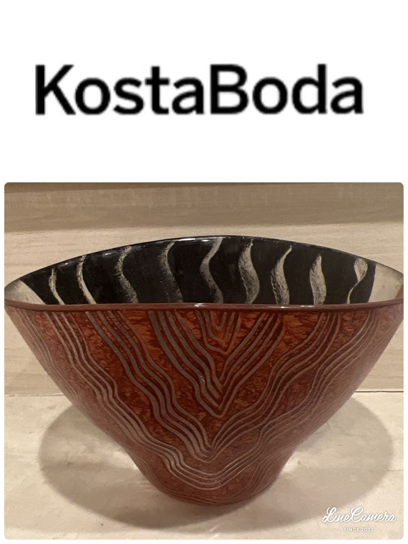 希少品コスタ・ボダ 1点物　フラワーベース　お値下げ可