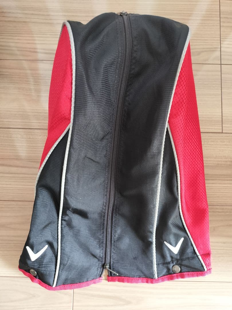 【美品】Callaway キャディバッグ 赤黒