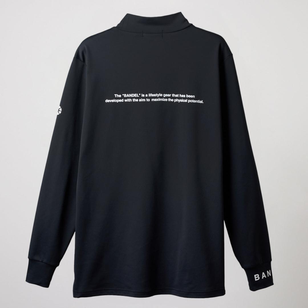 バンデルゴルフMサイズ/ブラック黒/BGS-4ABLMC-3-BKロングTシャツ