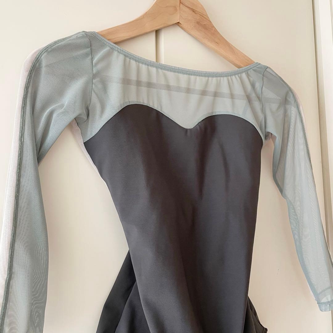 【Meuu】ロングスリーブ　バレエレオタード S 長袖　大人