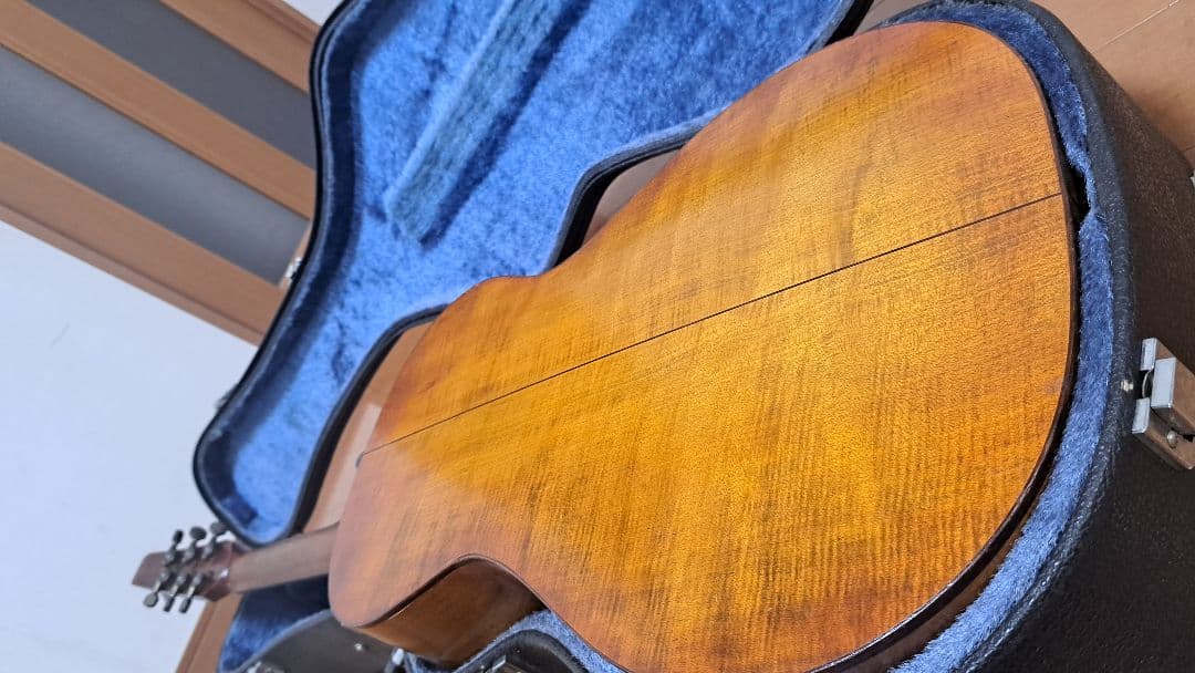 K.yairi FK-1初期ヘッド花彫刻　ヴィンテージアコースティックギター