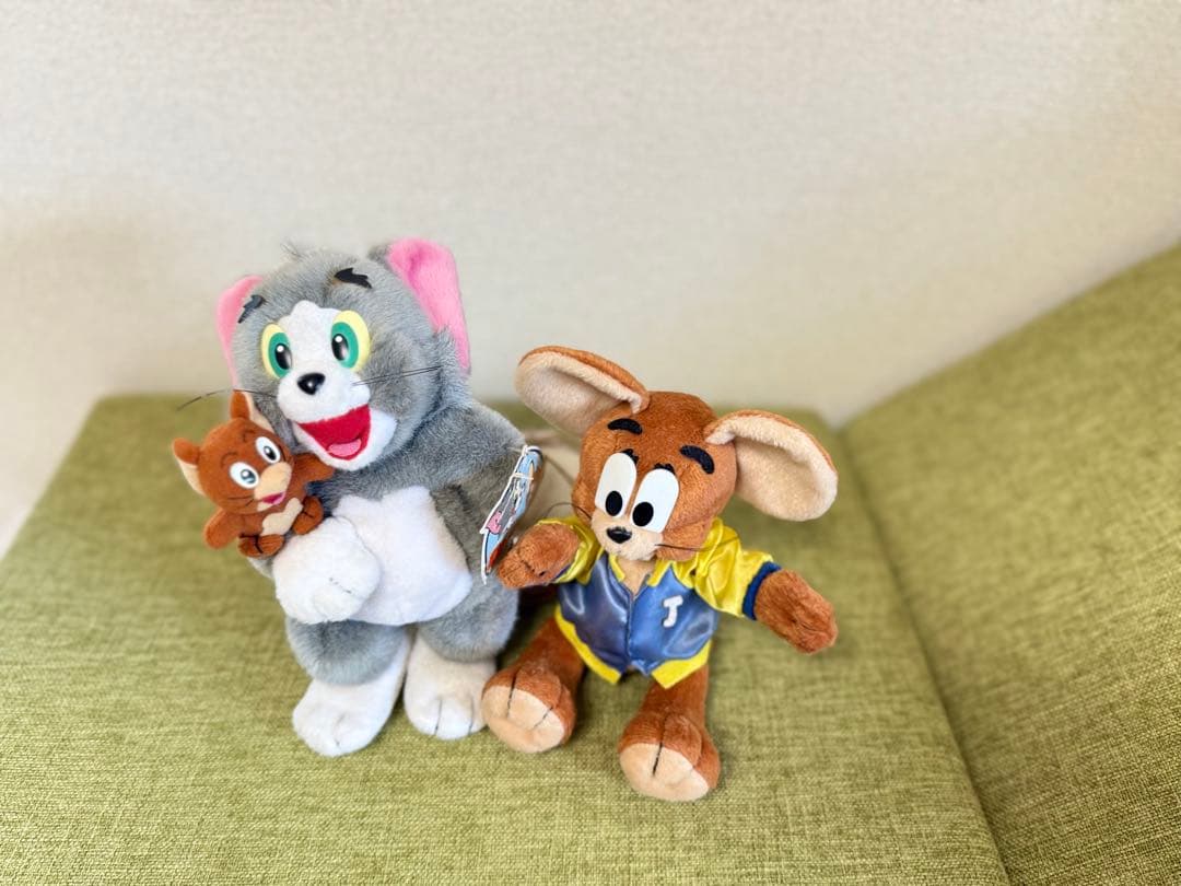 【激レア】当時物 希少品 トムとジェリー ぬいぐるみ 2個セット