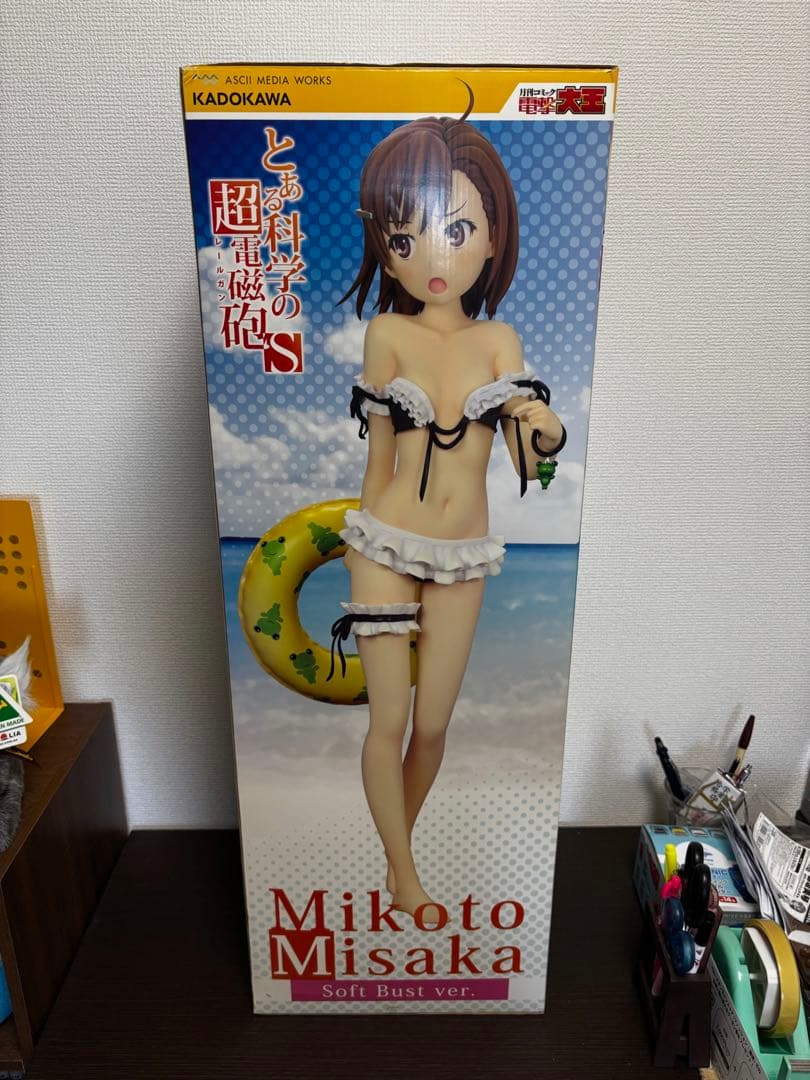 とある科学の超電磁砲S 御坂美琴水着フィギュア 1/2.5 やわらかバスト版