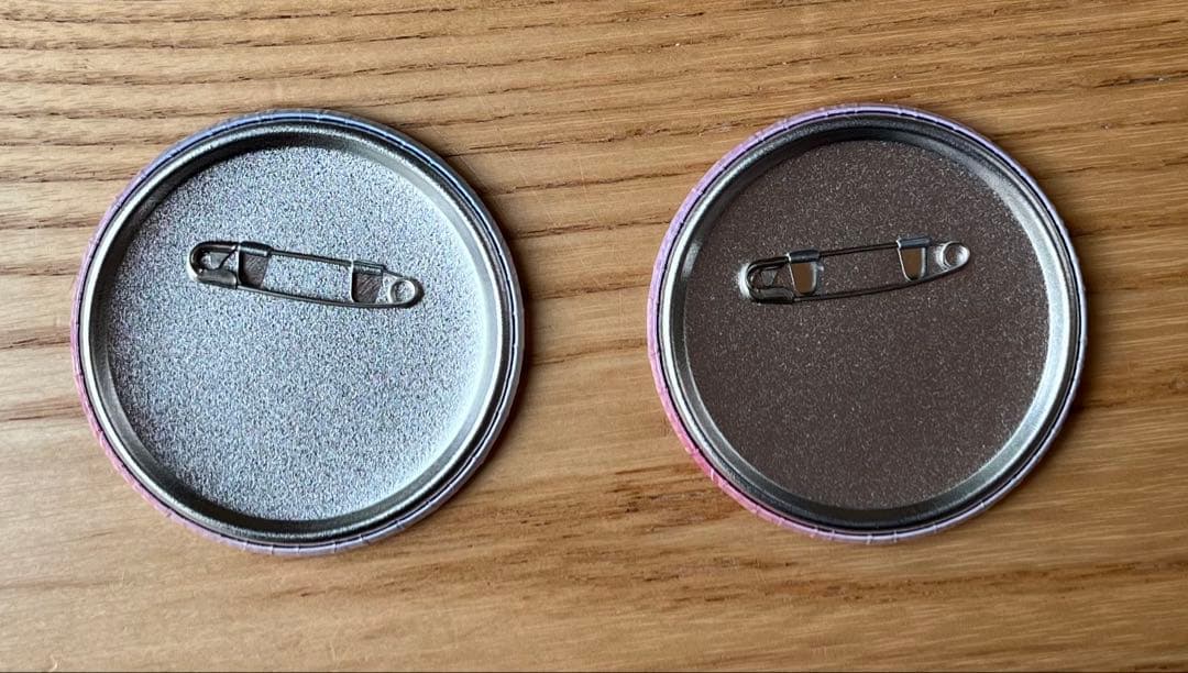 ヘブンバーンズレッド　「濃」　缶バッジ　２個セット　出前館　ヘブバン　非売品