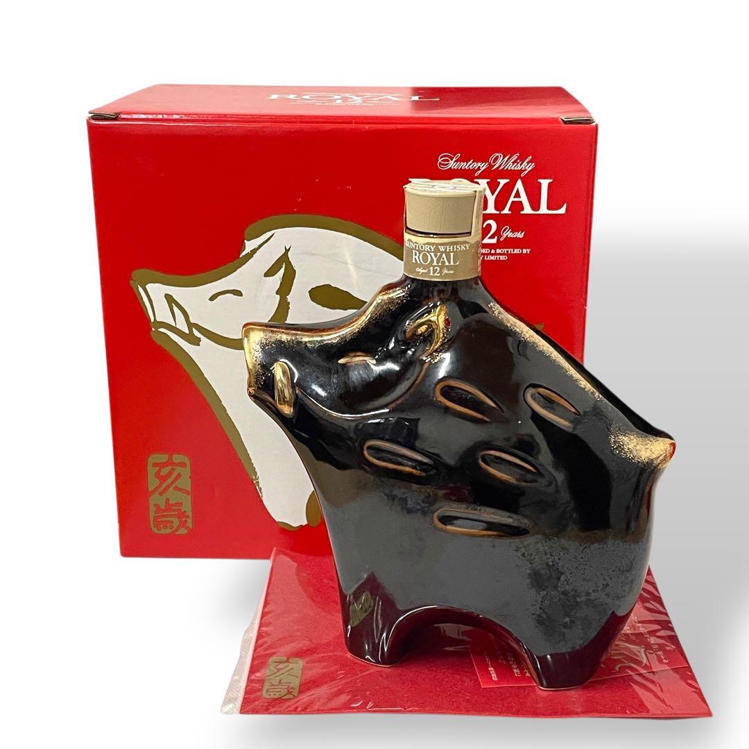 【未開栓】SUNTORY  12年/2007 亥（い）/干支ボトル