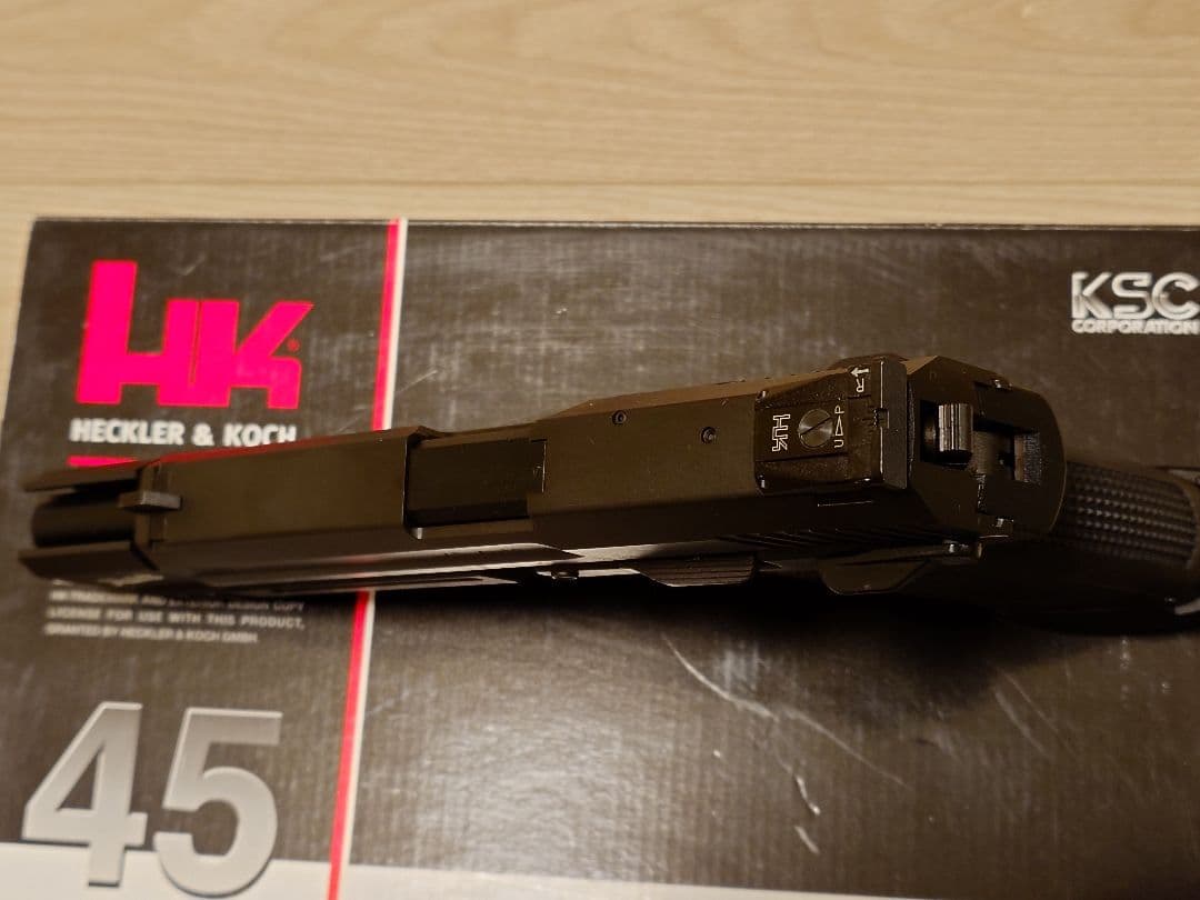 KSC USP45 Match スライドHW ガスブローバック