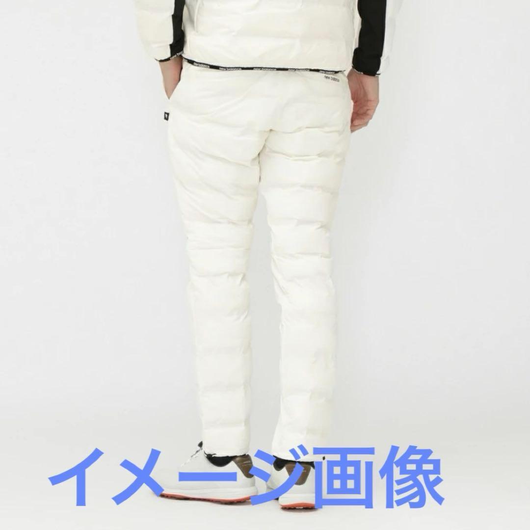 新品未使用 サイズ６ XL ニューバランス メンズ 防寒パンツ ホワイト系