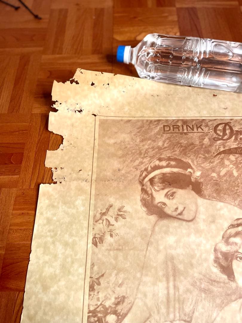 vintage antique Dr PEPPER ポスター6枚セット