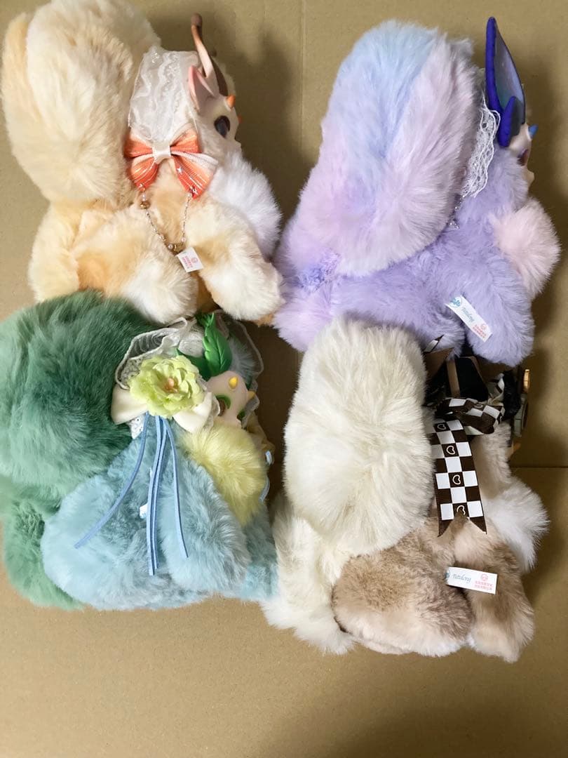 トトリュ 2代目 ぬいぐるみ 4点セット