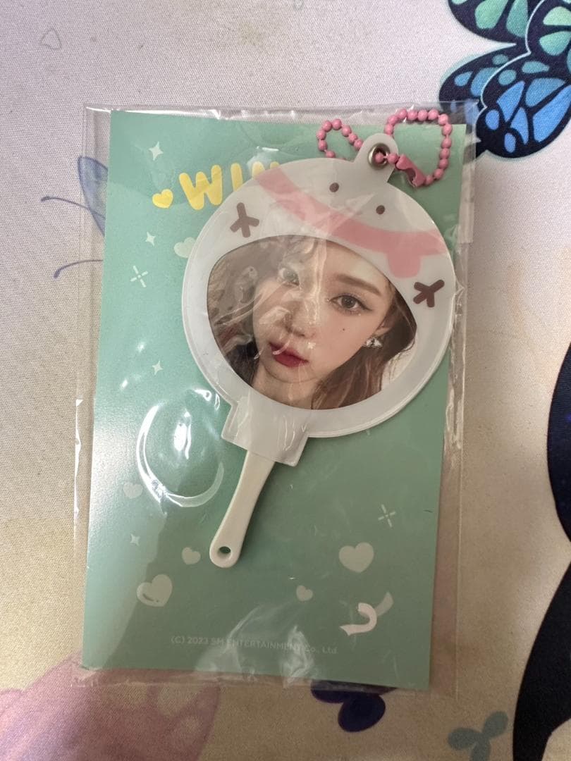 aespa ウィンター ぬいぐるみ、トレカケース、キーホルダー3点セット