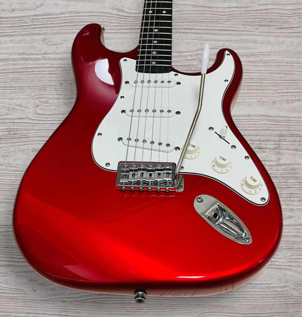 （美品）Laid Back ストラトキャスター レッド色 島村楽器ブランド