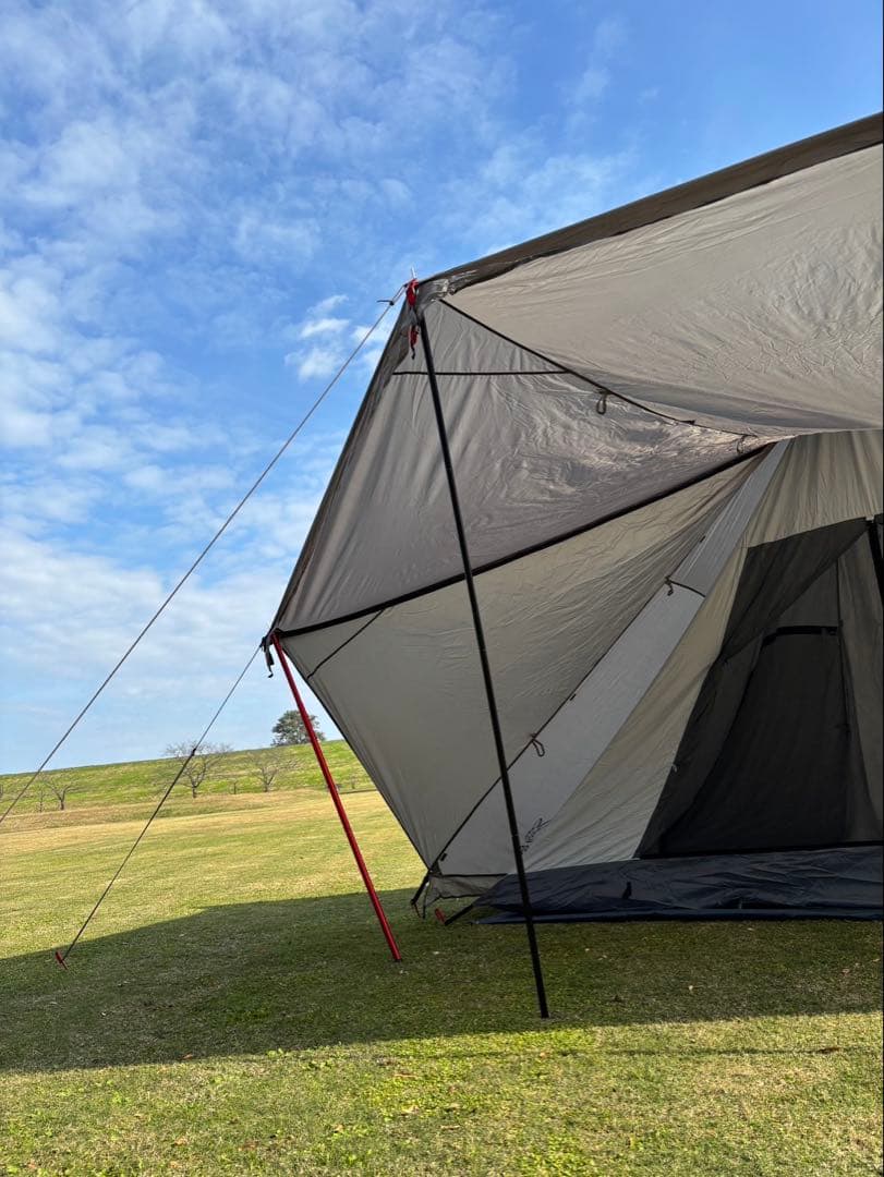 DOD YADOKARI ワンポールテント Gシート、インナーシート、ポール付き