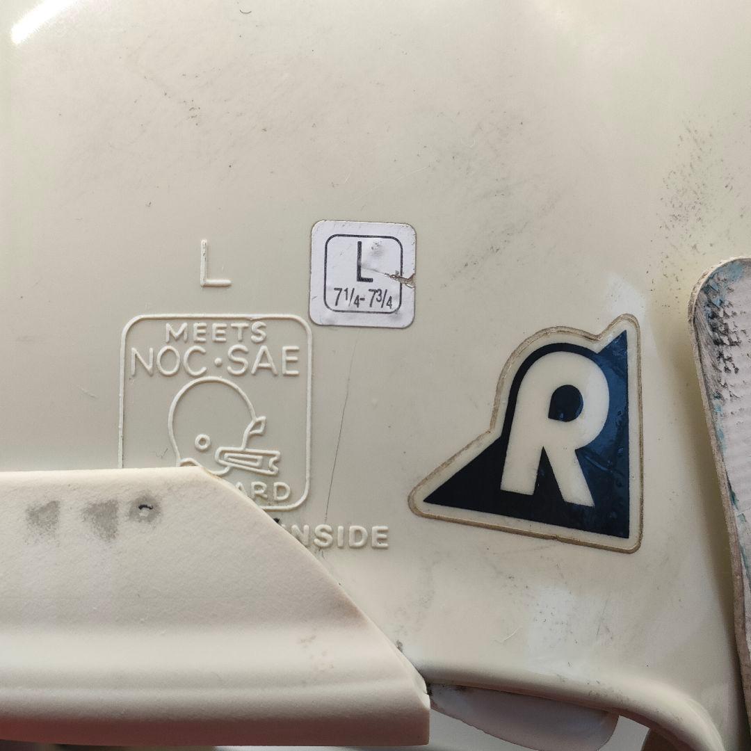Riddell リデル アメフト ヘルメット アメリカ製 Lサイズ ホワイト