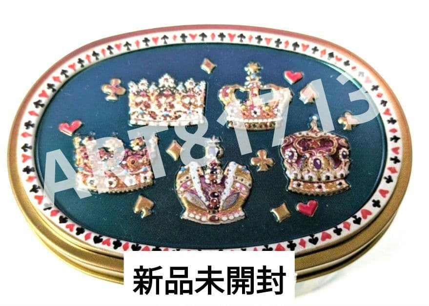 青山デカーボ　猫のトランプ缶2 新品未開封　王冠