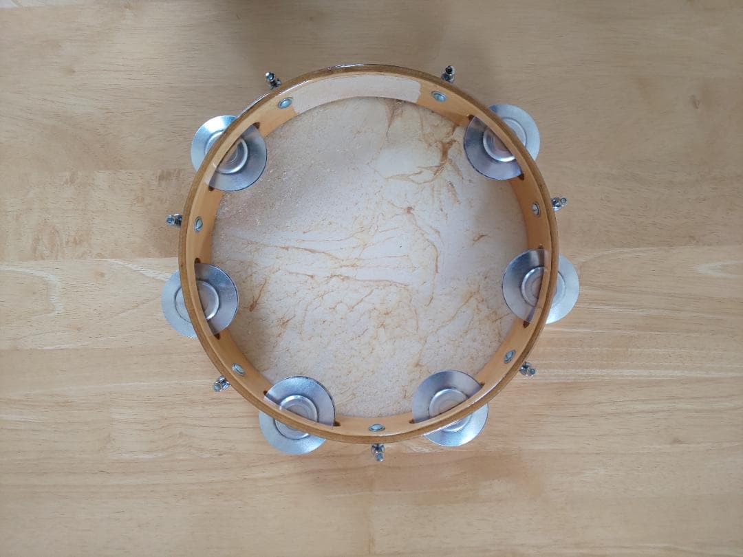 パンディロ シャローモデル ヤギ皮ヘッド 10インチ （重量約410ｇ）