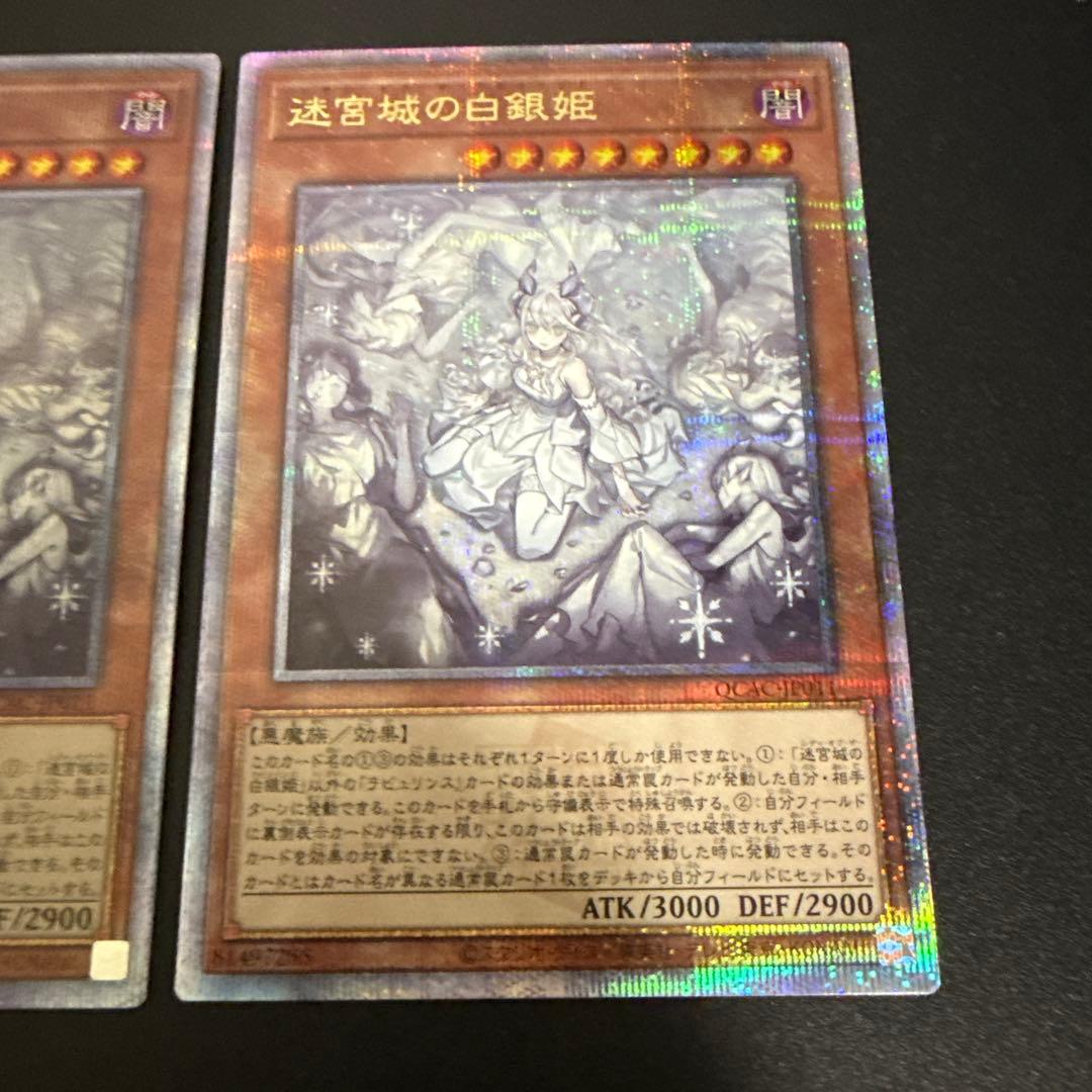 迷宮城の白銀姫　絵違い 25th シク　2枚セット