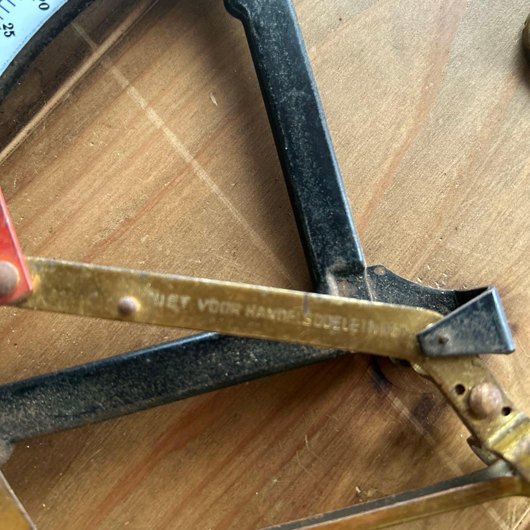 アンティーク　レタースケール　秤　オランダ　ドイツ